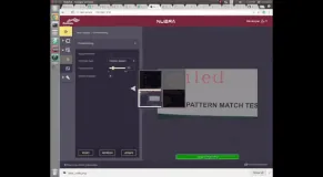 OCV (Optical Character Verification) using smart camera